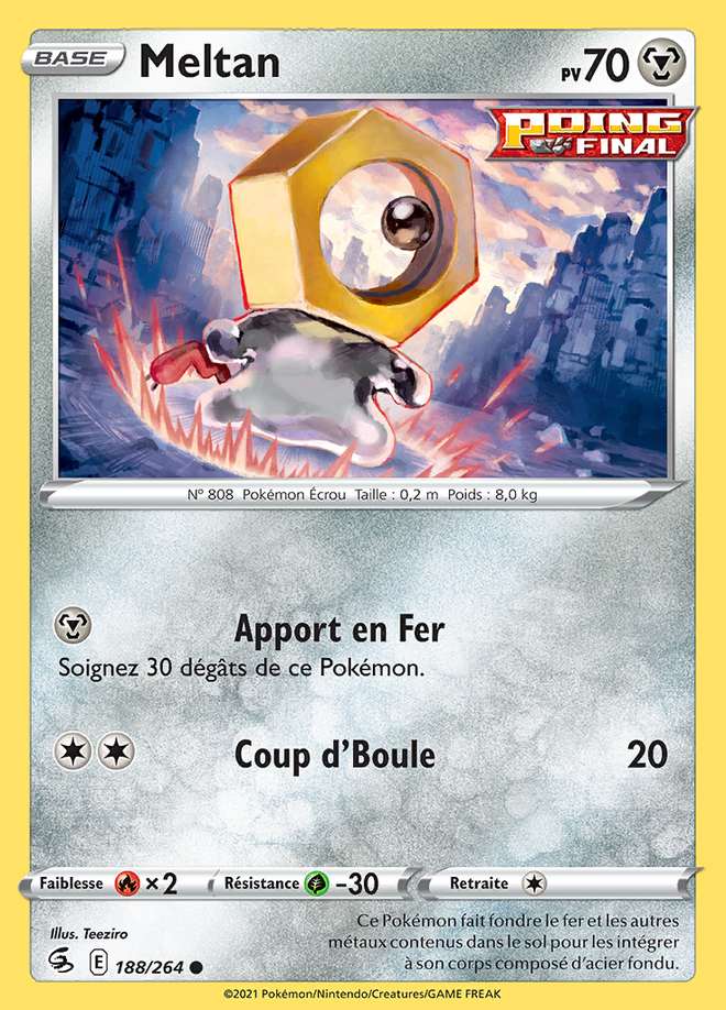 Meltan 188/264 — Poing de Fusion