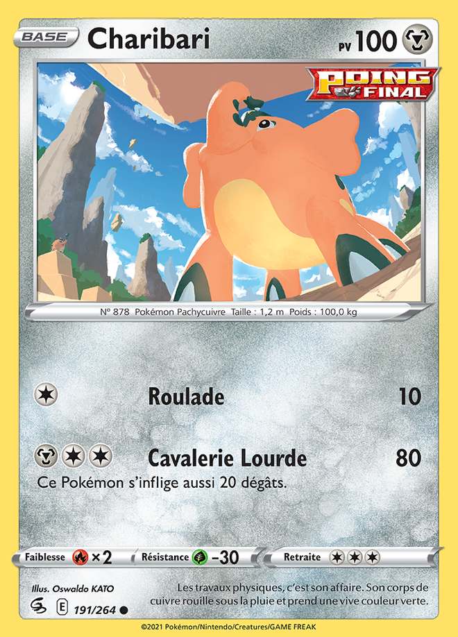 Charibari 191/264 — Poing de Fusion