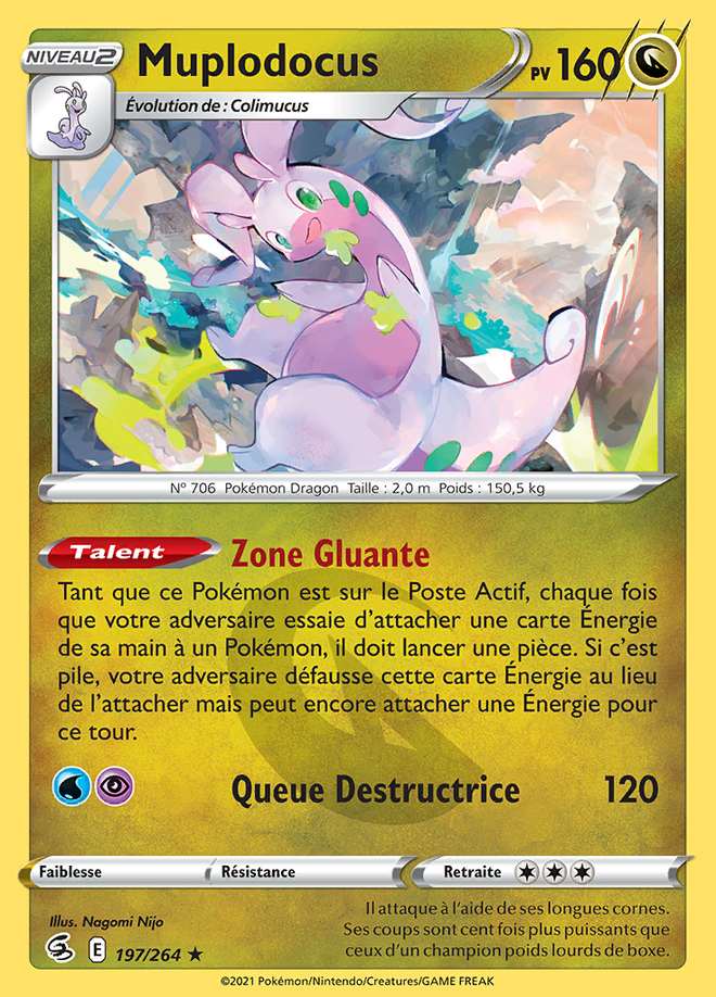 Muplodocus 197/264 — Poing de Fusion