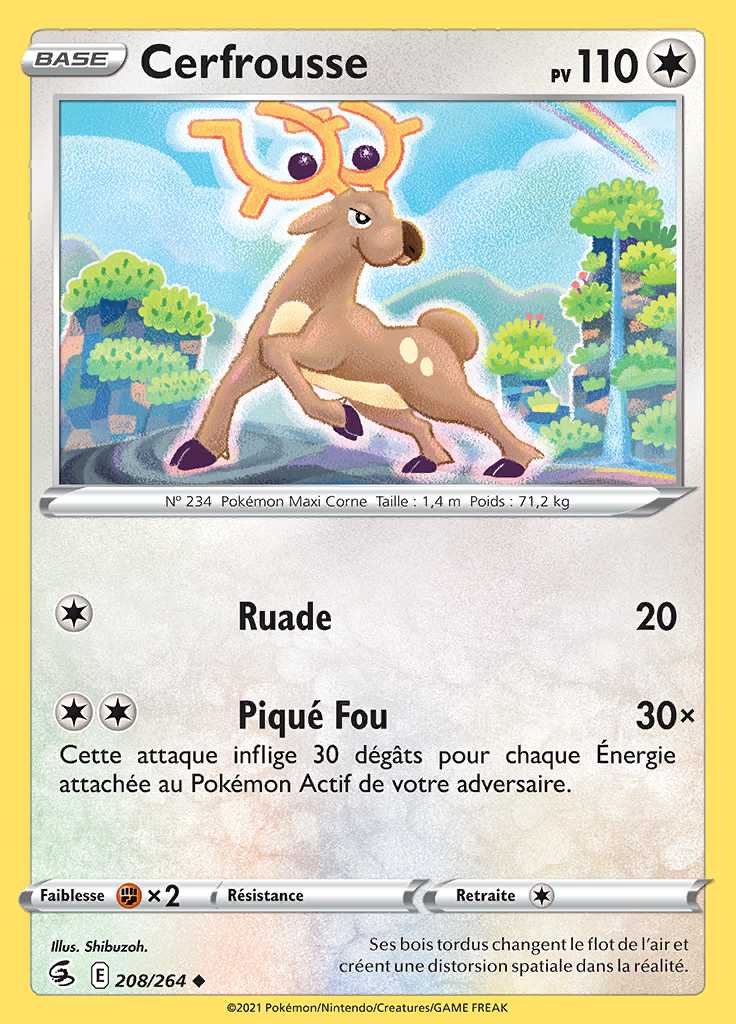 Cerfrousse 208/264 — Poing de Fusion