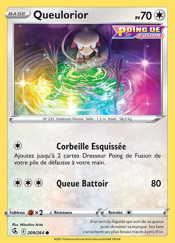 Queulorior 209/264 — Poing de Fusion