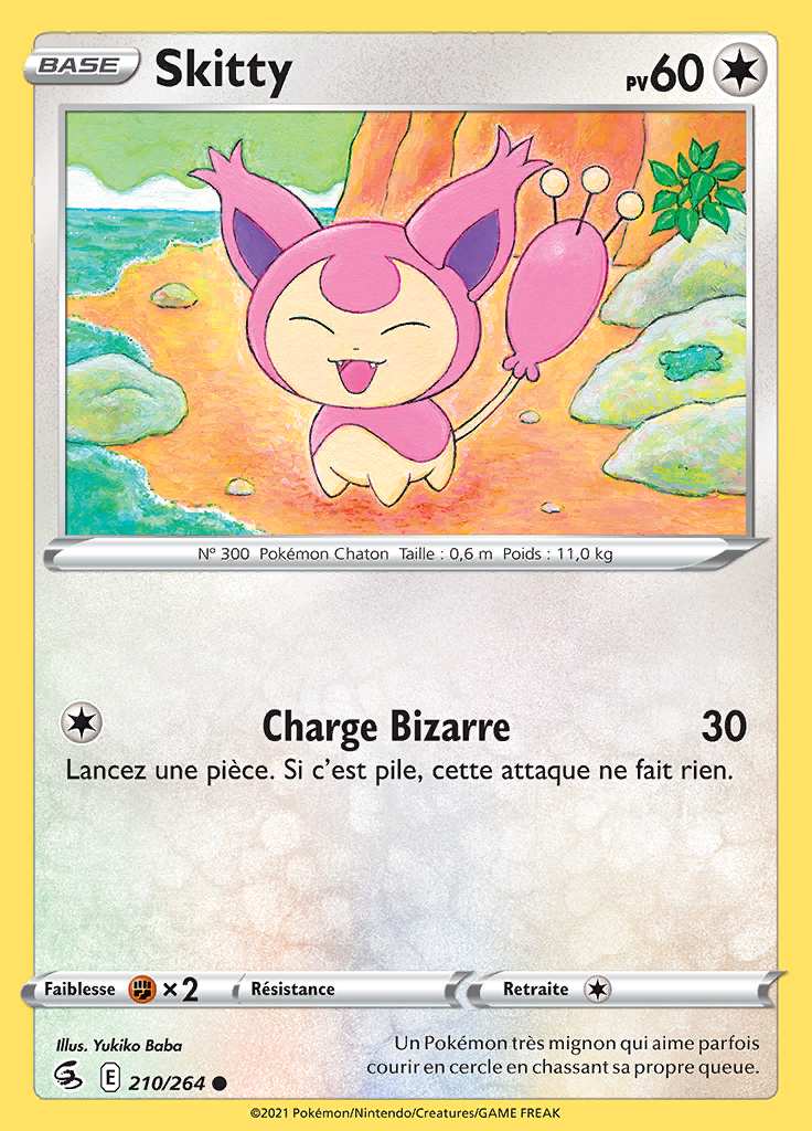Skitty 210/264 — Poing de Fusion
