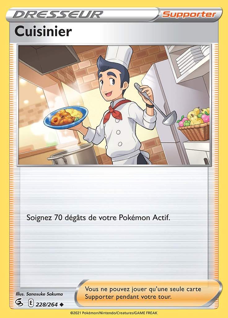 Cuisinier 228/264 — Poing de Fusion