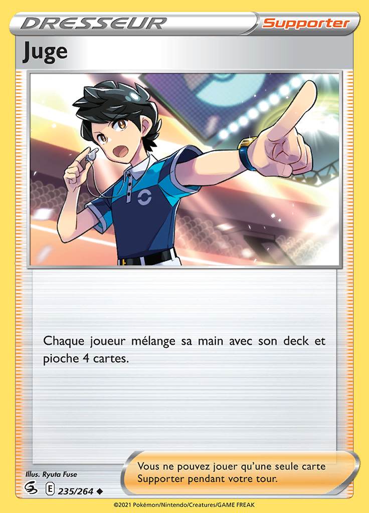 Juge 235/264 — Poing de Fusion