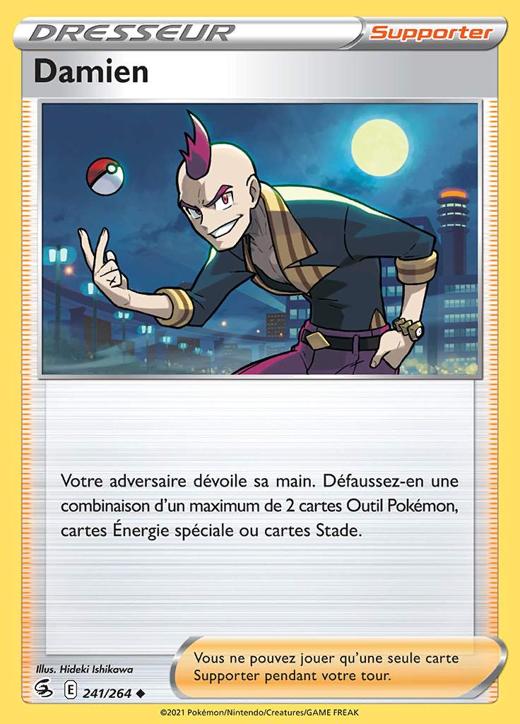 Damien 241/264 — Poing de Fusion