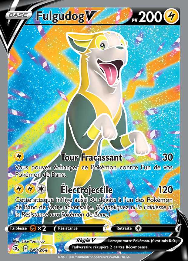 Fulgudog V 249/264 — Poing de Fusion