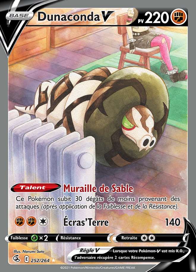 Dunaconda V 252/264 — Poing de Fusion