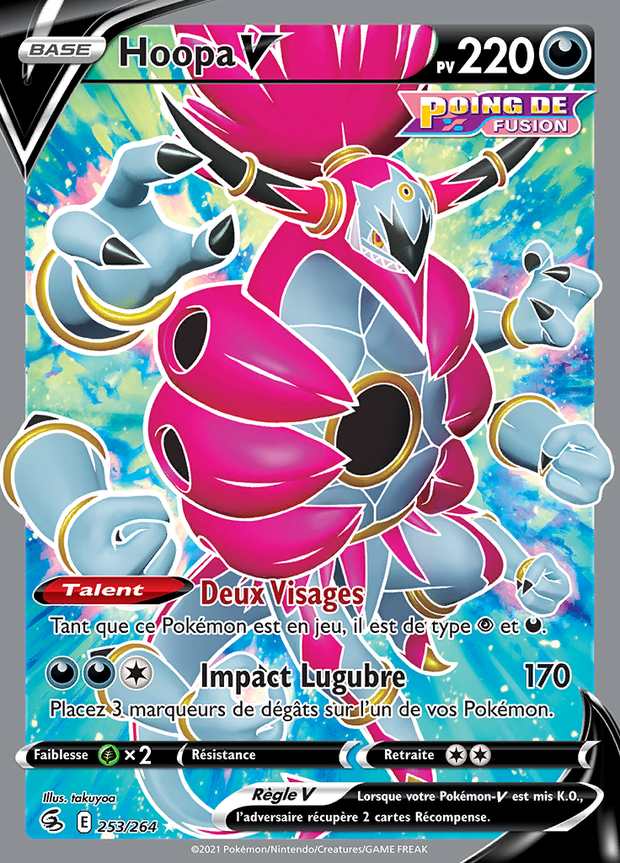 Hoopa V 253/264 — Poing de Fusion