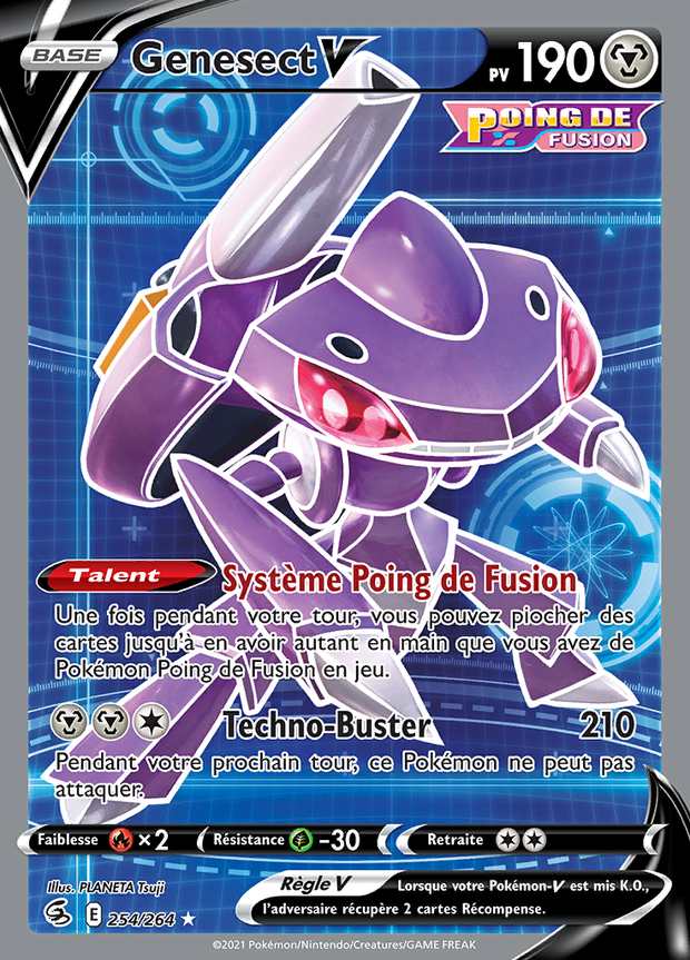 Genesect V 254/264 — Poing de Fusion