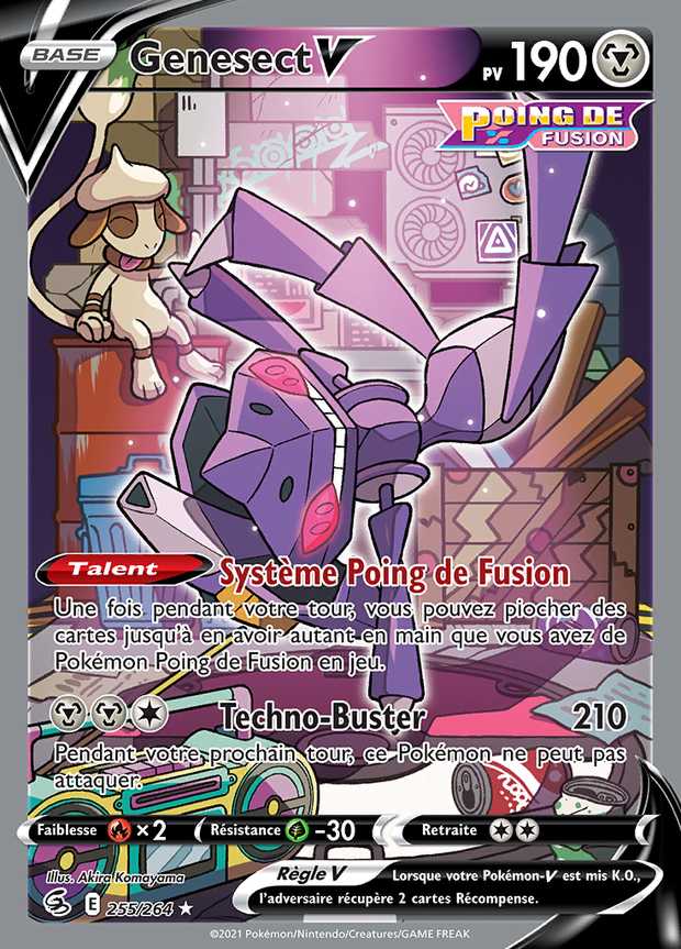 Genesect V 255/264 — Poing de Fusion