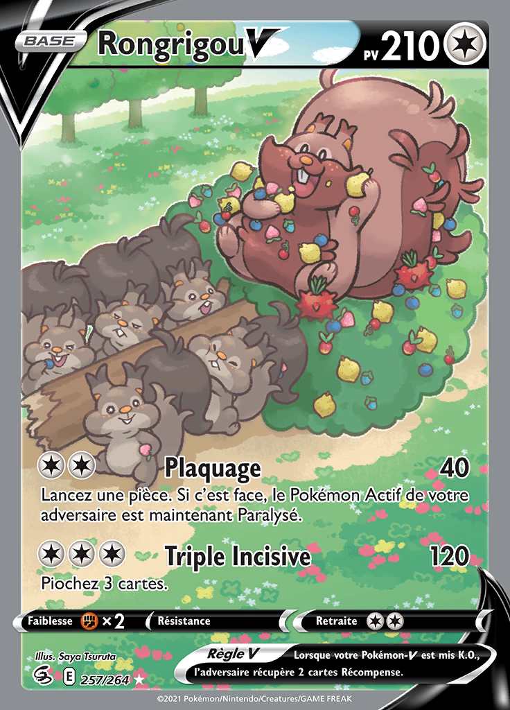 Rongrigou V 257/264 — Poing de Fusion