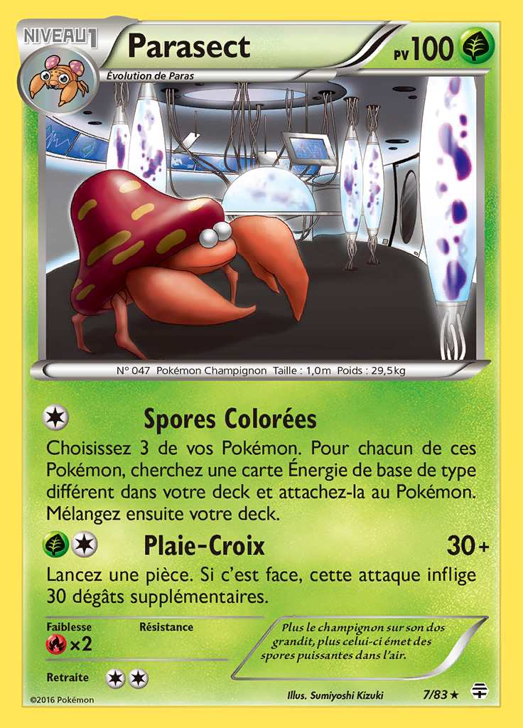 Parasect 007/083 — Générations