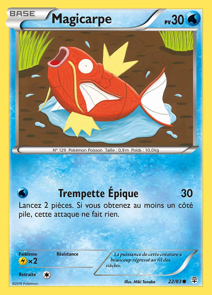 Magicarpe 022/083 — Générations