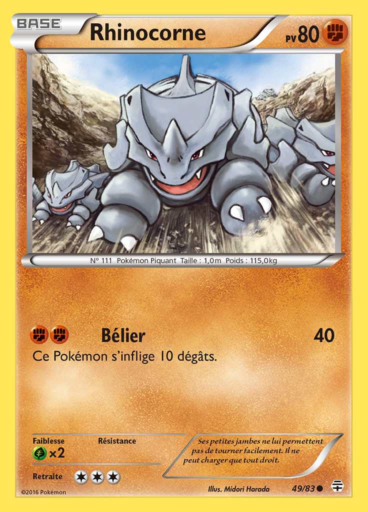 Rhinocorne 049/083 — Générations