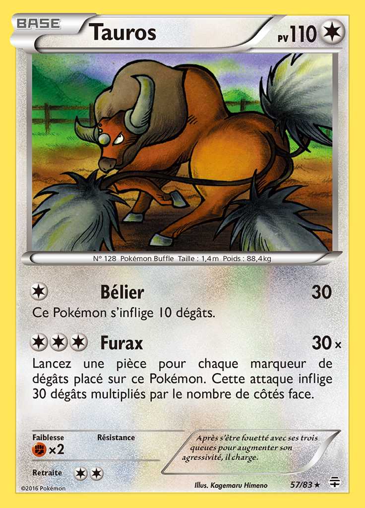 Tauros 057/083 — Générations