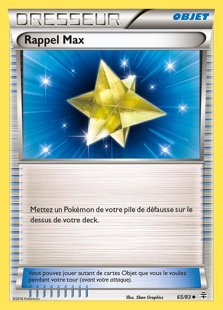 Rappel Max 065/083 — Générations