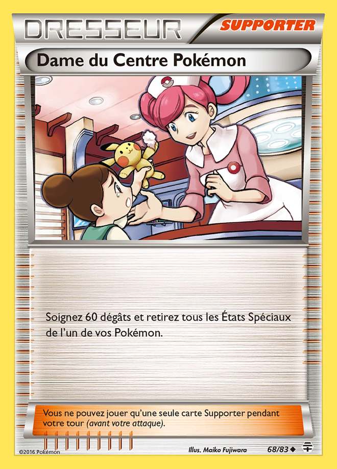 Dame du Centre Pokémon 068/083 — Générations