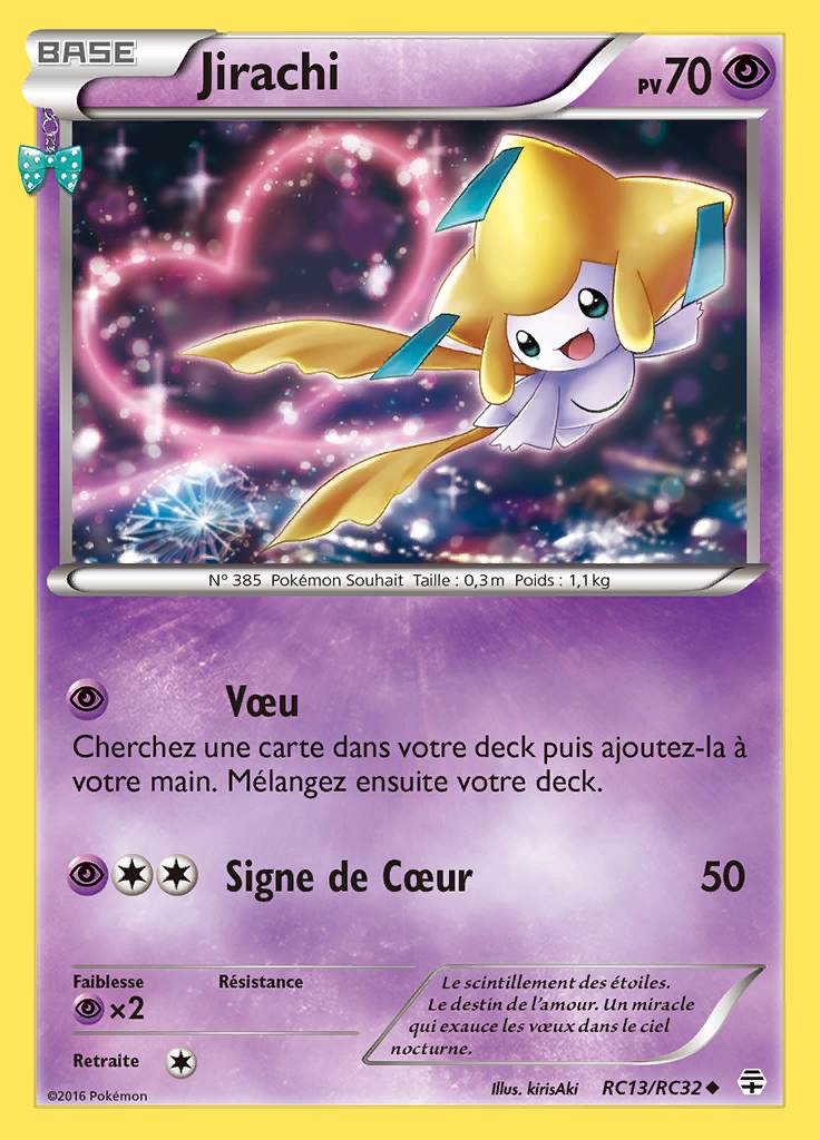 Jirachi RC13/RC32 — Générations