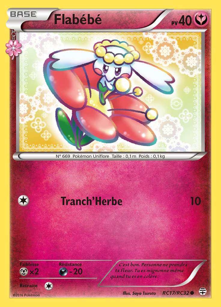 Flabébé RC17/RC32 — Générations