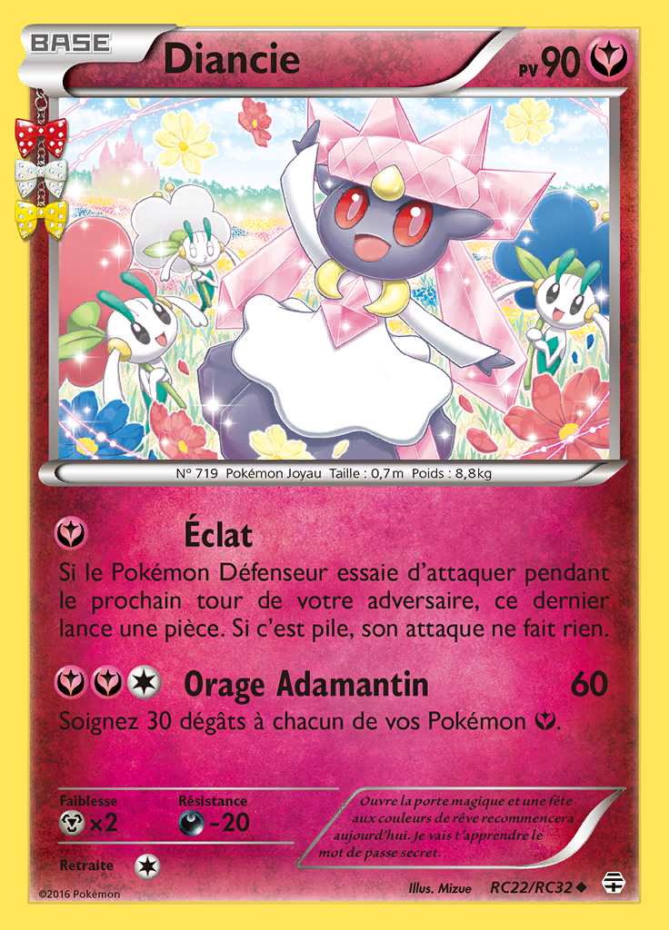 Diancie RC22/RC32 — Générations