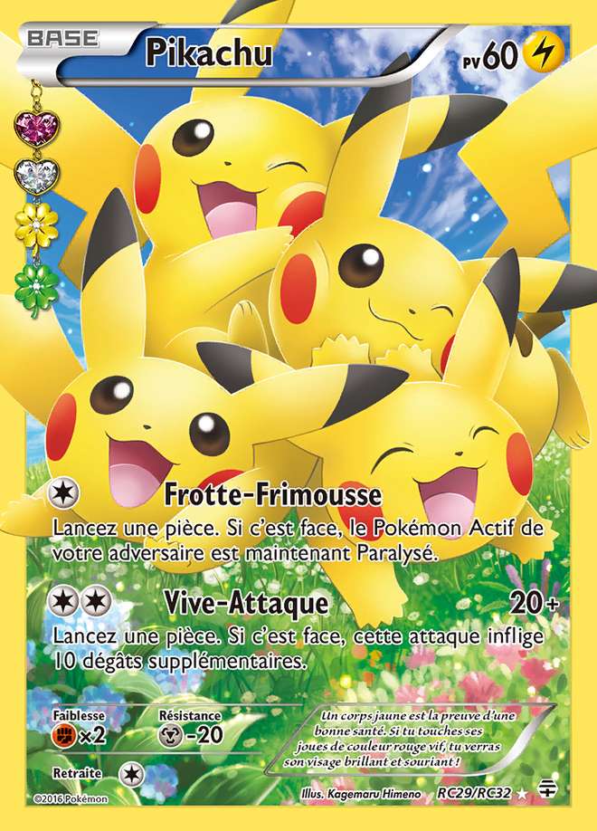 Pikachu RC29/RC32 — Générations