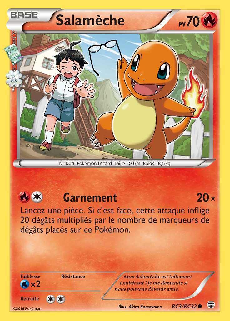 Salamèche RC3/RC32 — Générations