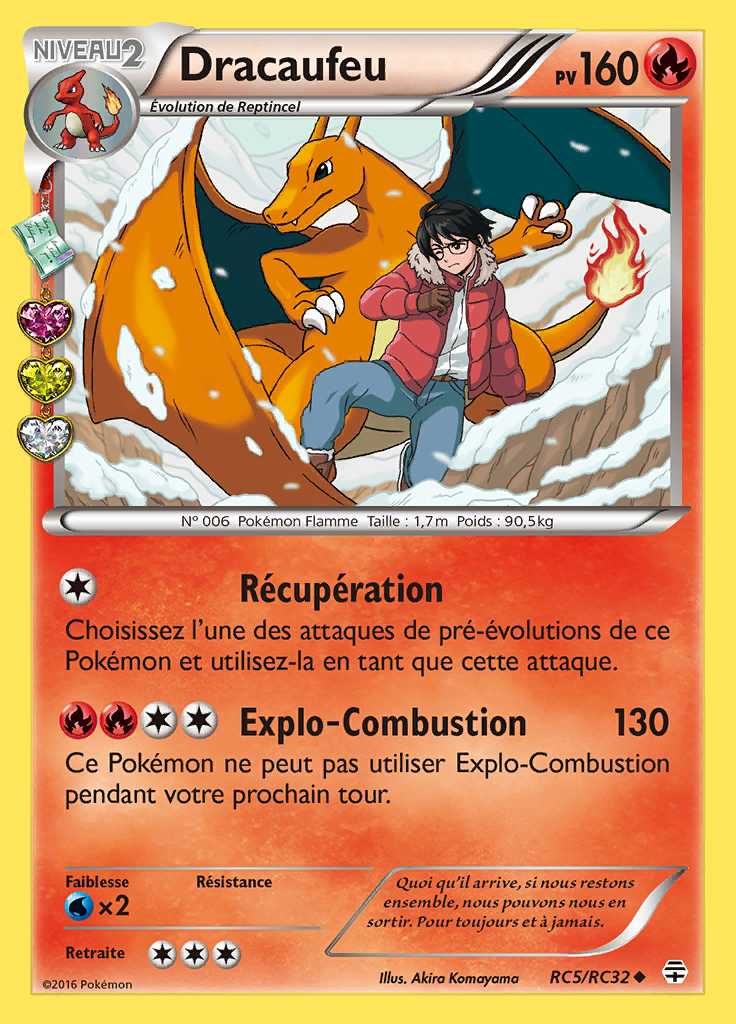 Dracaufeu RC5/RC32 — Générations