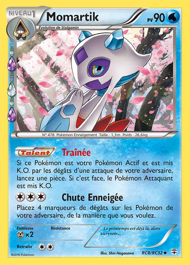 Momartik RC8/RC32 — Générations