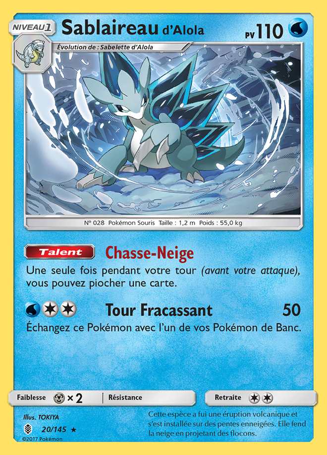 Sablaireau d'Alola 020/145 — Gardiens Ascendants