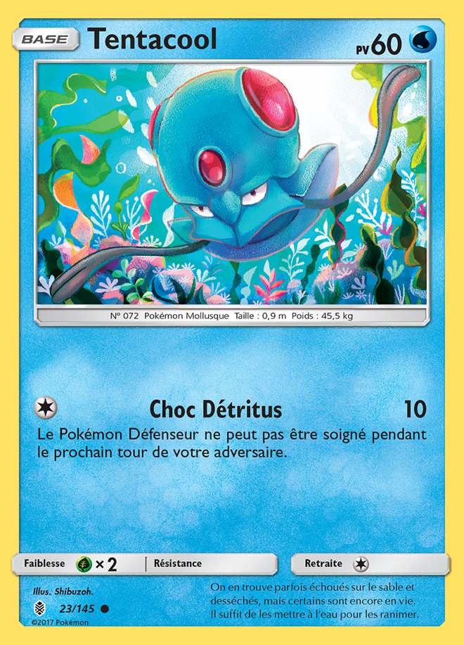 Tentacool 023/145 — Gardiens Ascendants