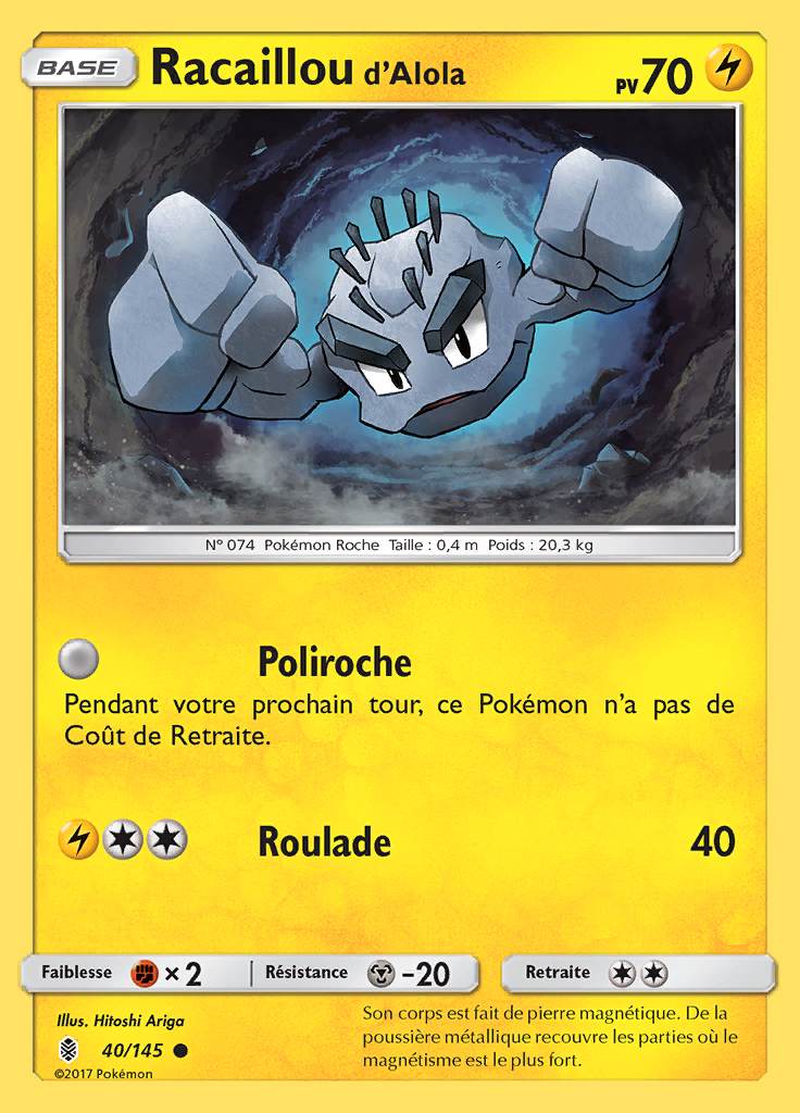 Racaillou d'Alola 040/145 — Gardiens Ascendants