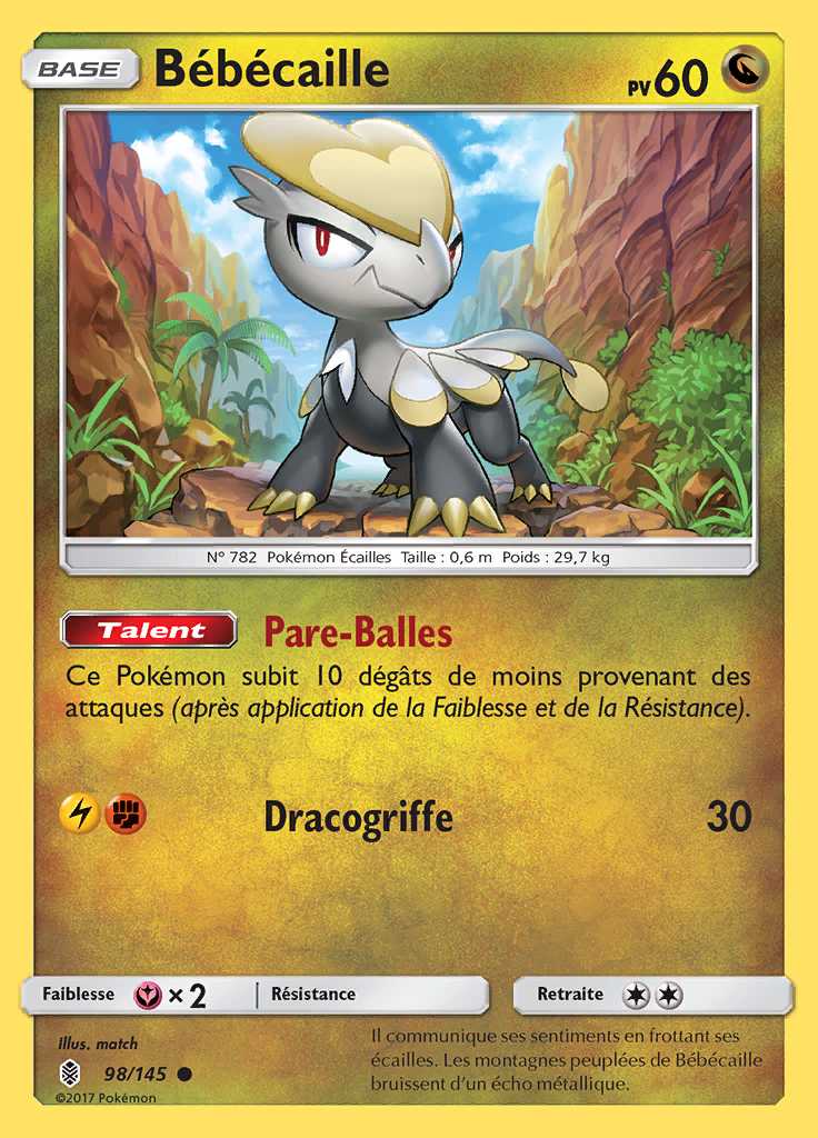 Bébécaille 098/145 — Gardiens Ascendants