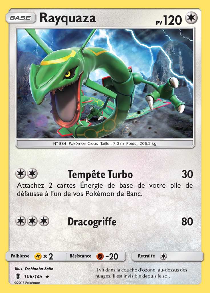 Rayquaza 106/145 — Gardiens Ascendants