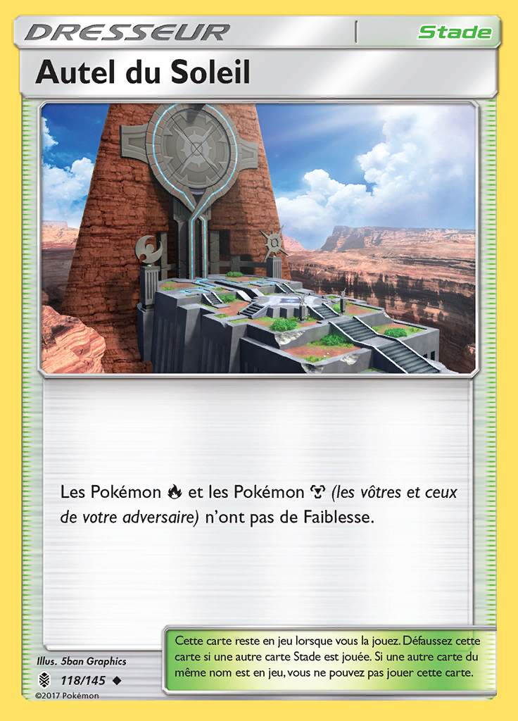 Autel du Soleil 118/145 — Gardiens Ascendants