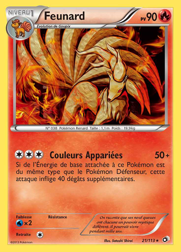 Feunard 021/113 — Trésors Légendaires