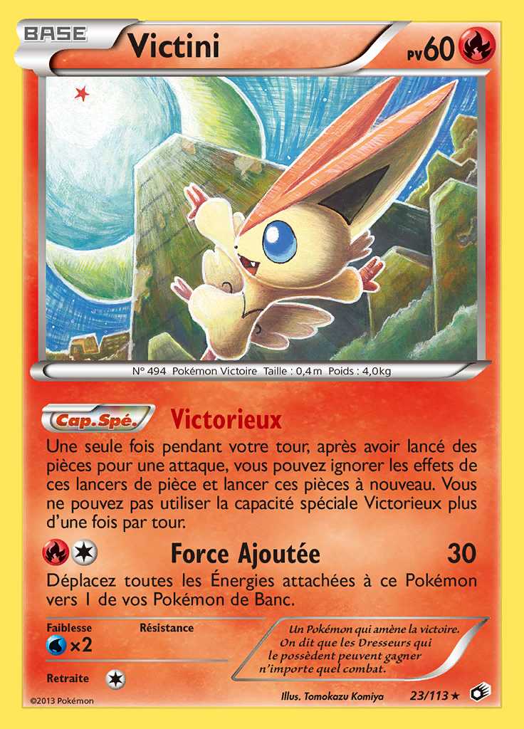 Victini 023/113 — Trésors Légendaires