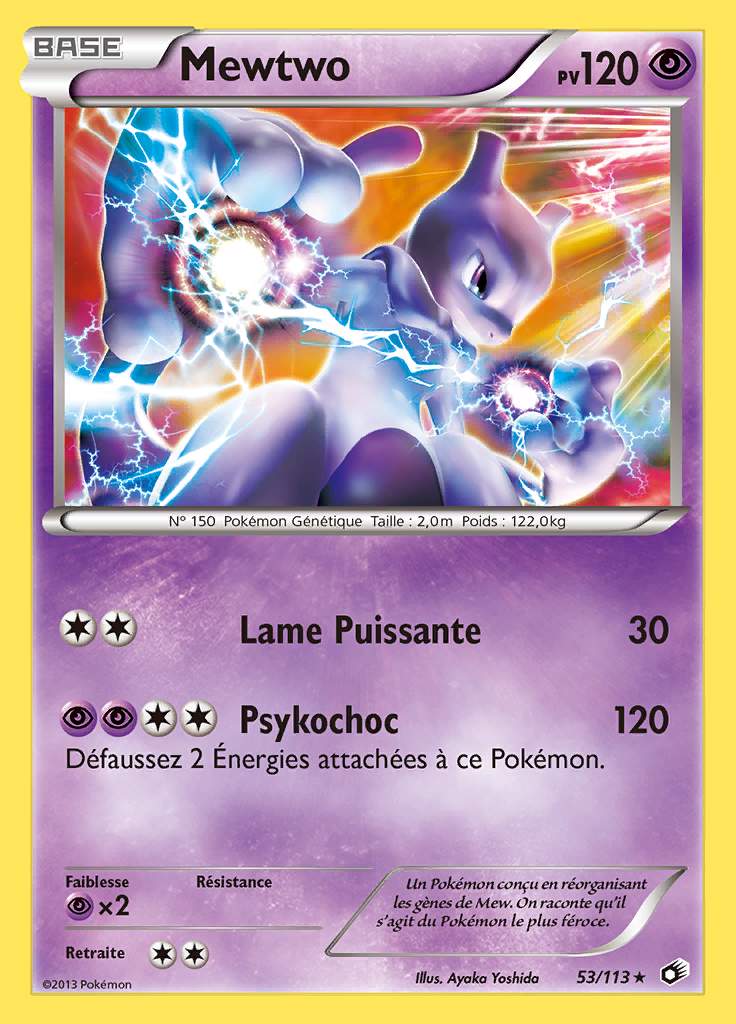 Mewtwo 053/113 — Trésors Légendaires