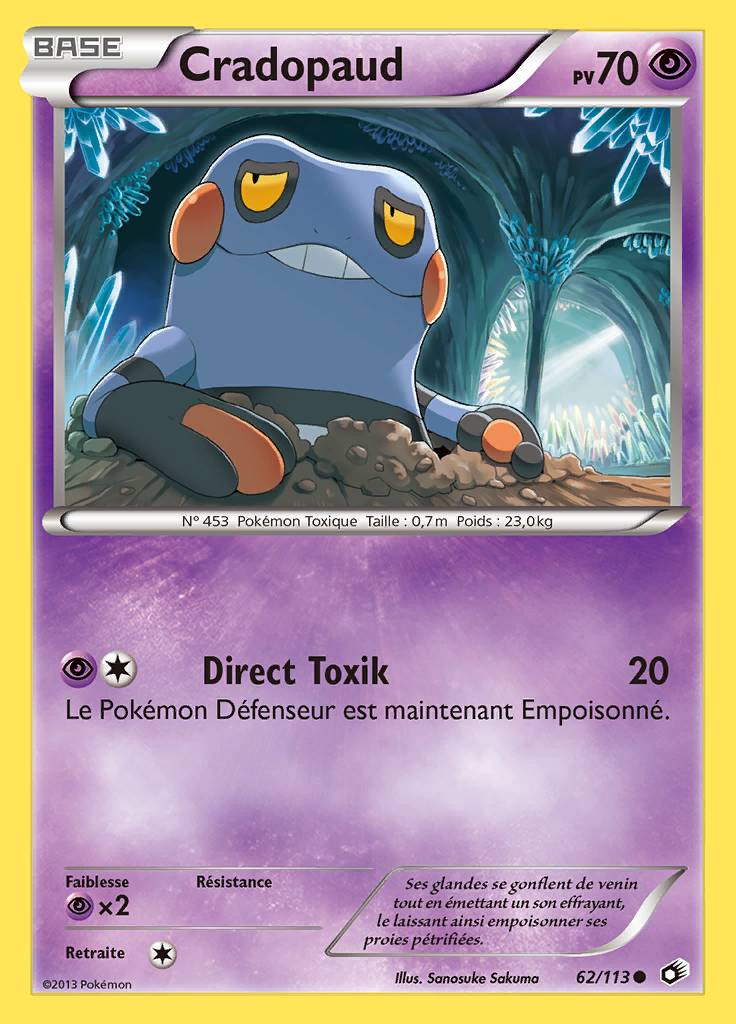 Cradopaud 062/113 — Trésors Légendaires