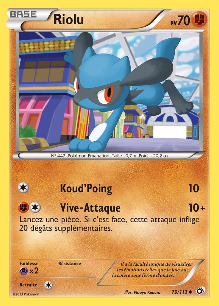 Riolu 079/113 — Trésors Légendaires