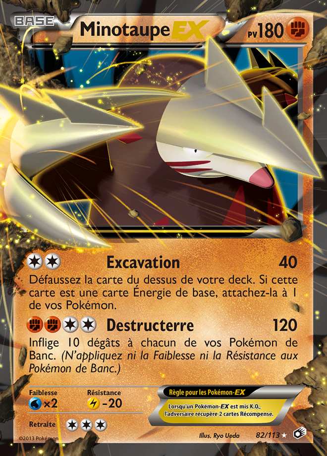 Minotaupe-EX 082/113 — Trésors Légendaires
