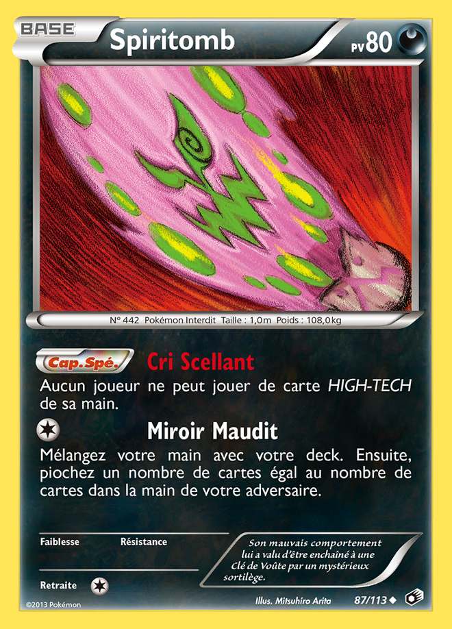 Spiritomb 087/113 — Trésors Légendaires
