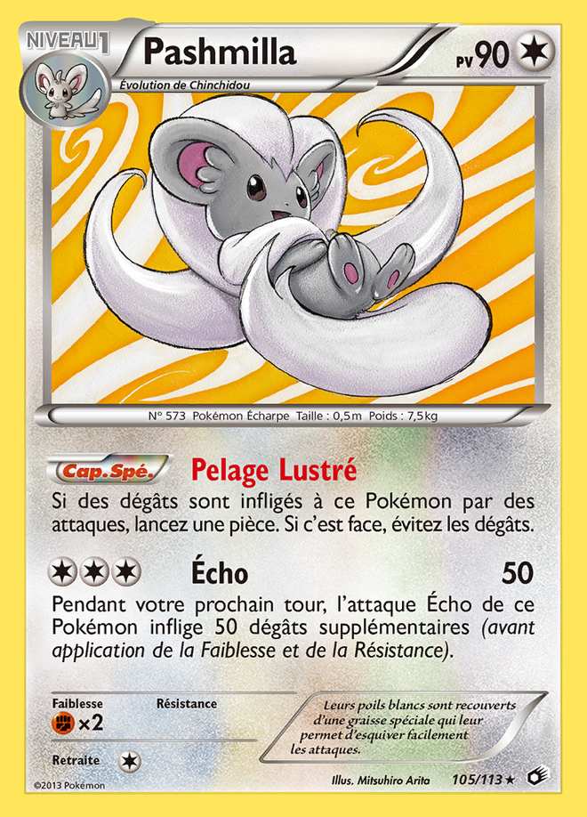Pashmilla 105/113 — Trésors Légendaires