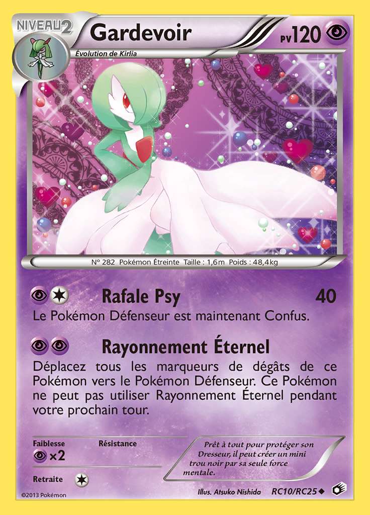 Gardevoir RC10/RC25 — Trésors Légendaires