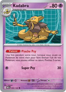 Kadabra 055/132 — Méga-Évolution