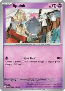 Spoink 062/132 — Méga-Évolution