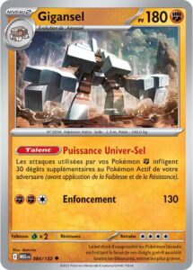 Gigansel 084/132 — Méga-Évolution