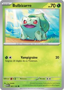 Bulbizarre 001/165 — Écarlate et Violet – 151