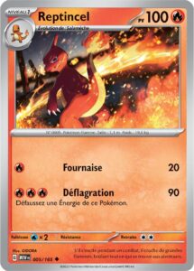 Reptincel 005/165 — Écarlate et Violet – 151