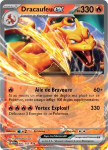 Dracaufeu-ex 006/165 — Écarlate et Violet – 151