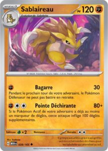 Sablaireau 028/165 — Écarlate et Violet – 151